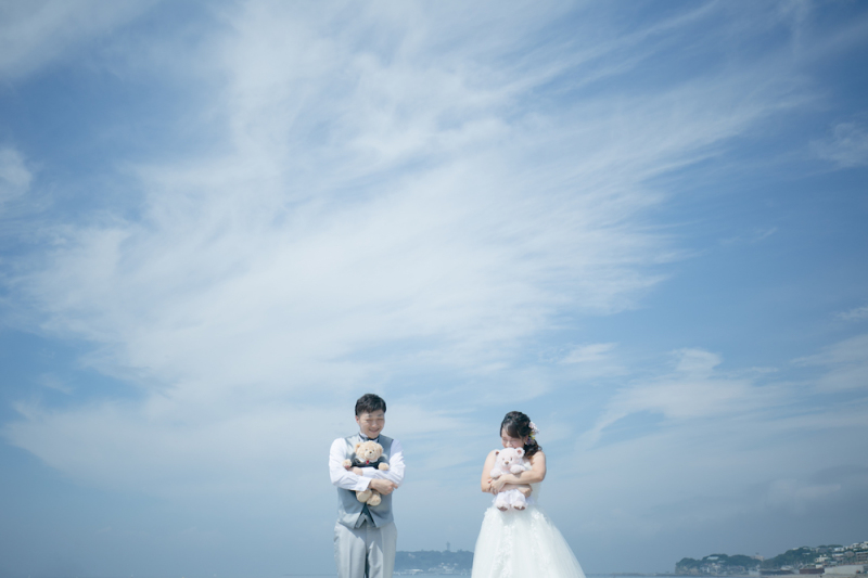 ぬいぐるみとも一緒に