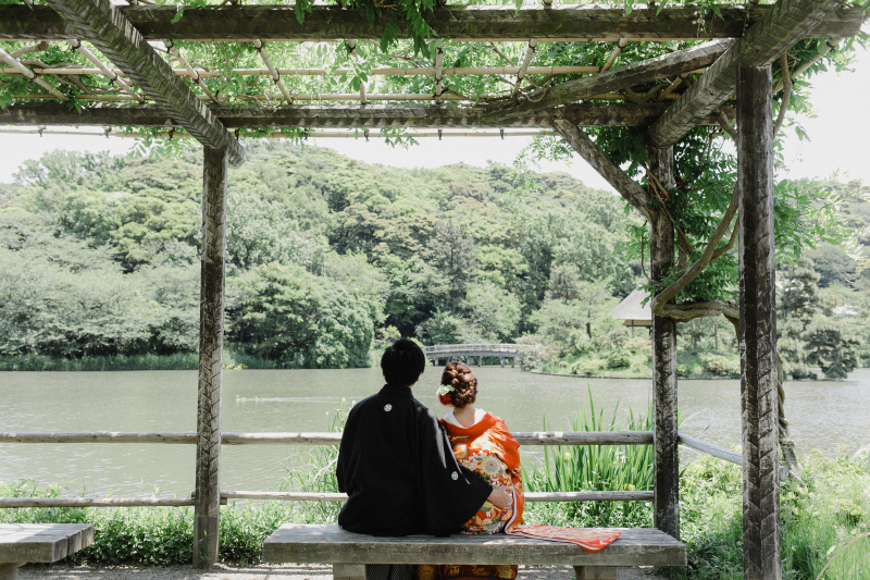 ロケーション　和装
