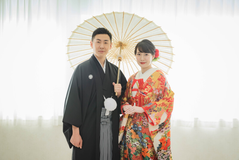 １枚目はかっちりと