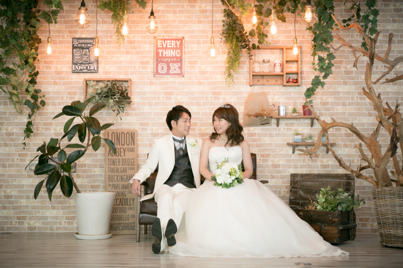 ソファでお二人の世界に♪