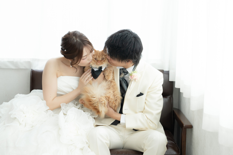 ペットフォトウェディング*