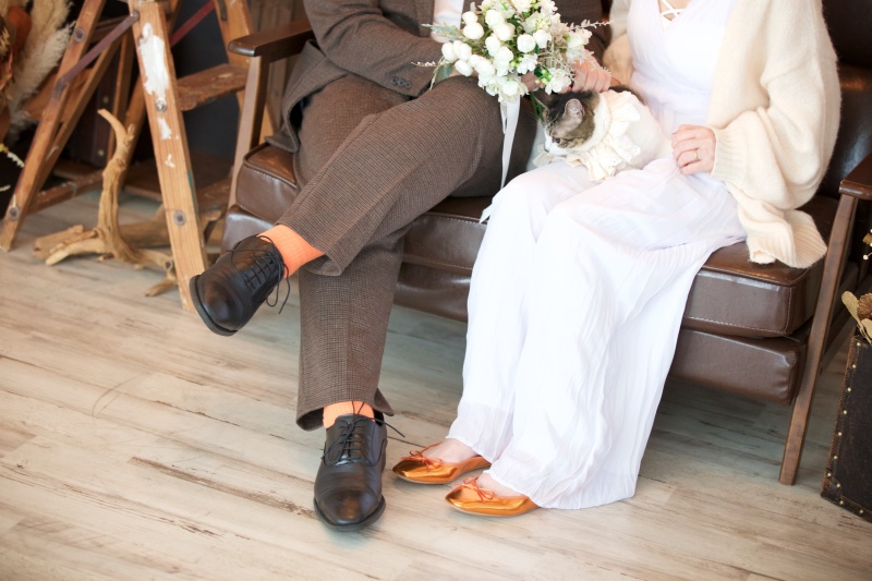 色味を合わせて