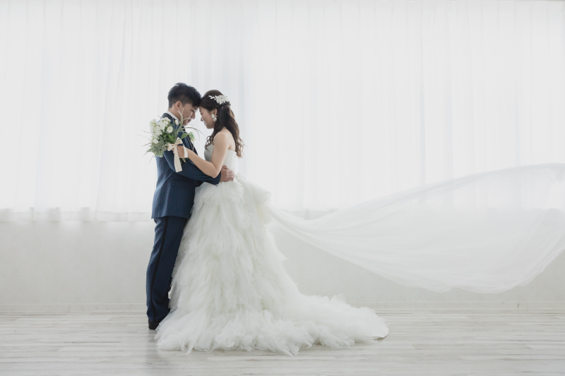 誓い合うお二人の姿