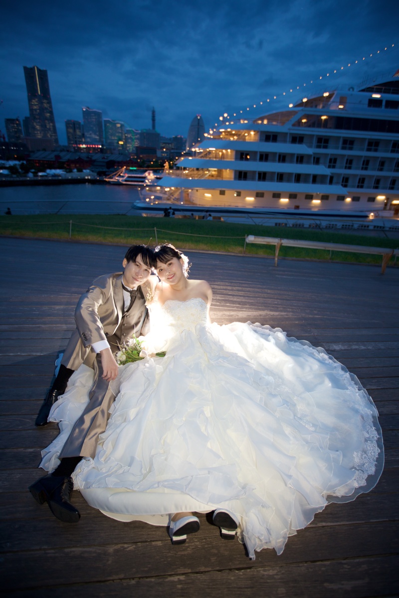 お座りショット