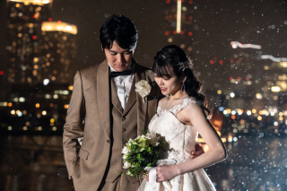 雨の日大桟橋＊