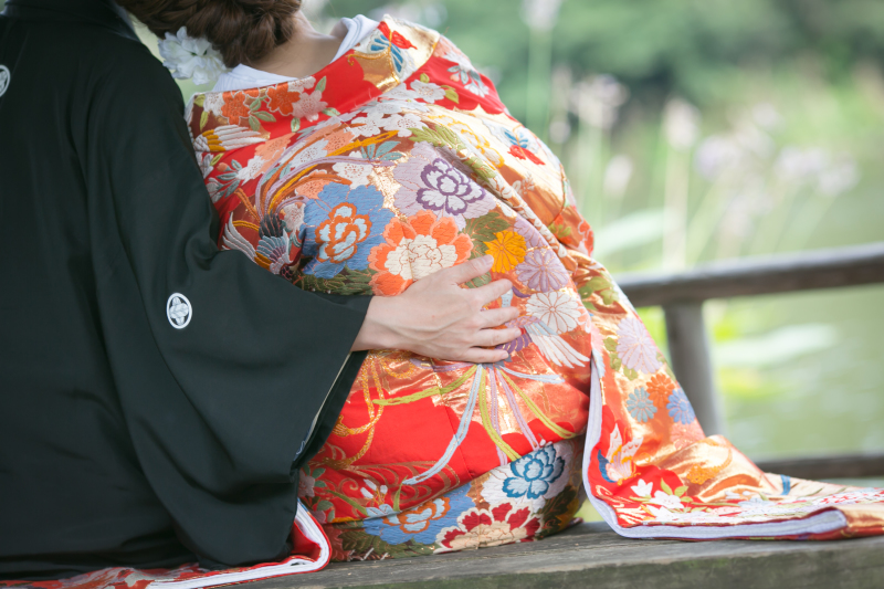 二人の後ろ姿♪