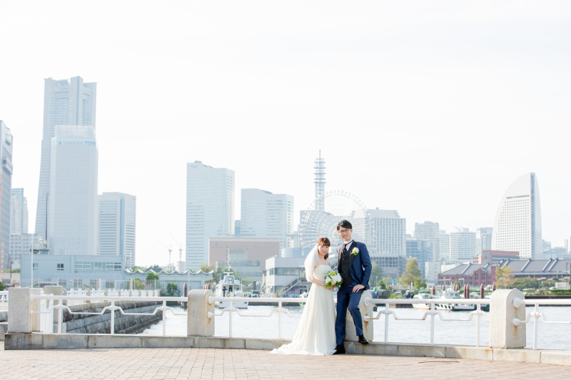 洋装　ロケーション撮影