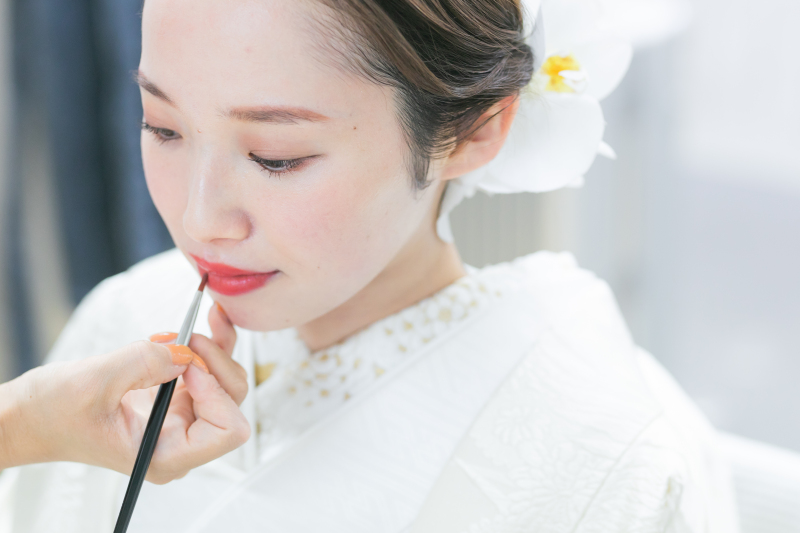 お支度ショット