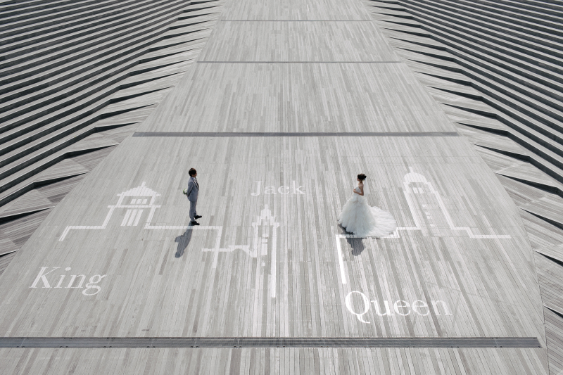 大桟橋の定番スポット