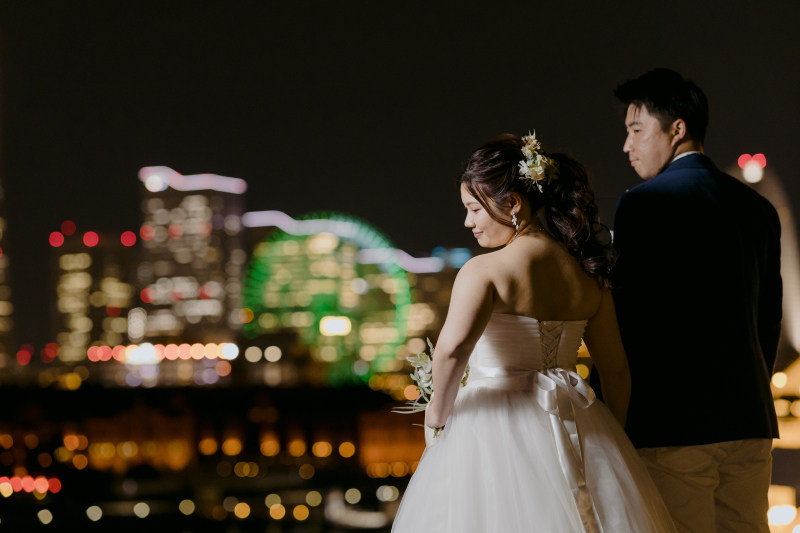 大桟橋ナイトフォト