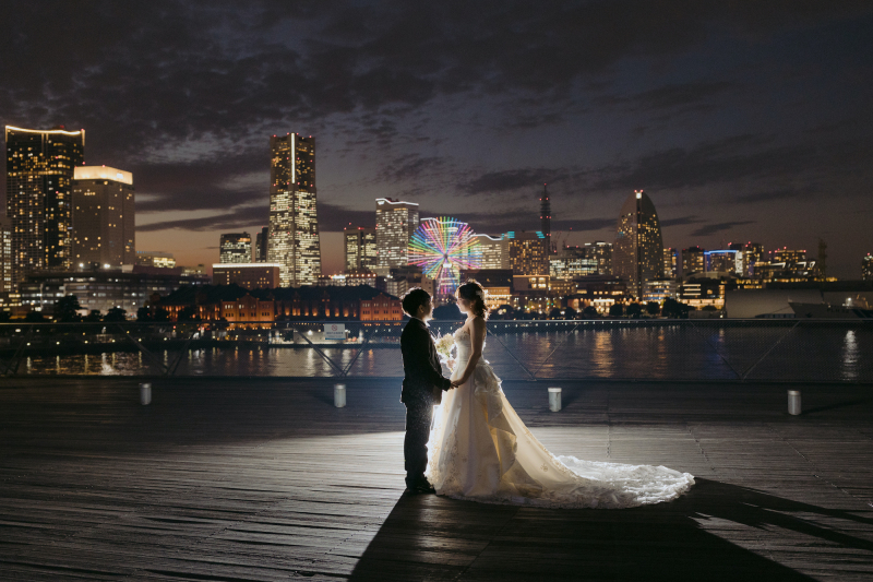 みなとみらいの夜景