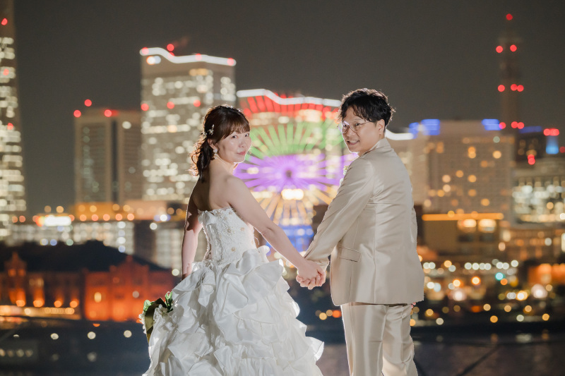 大さん橋での撮影スタート＊