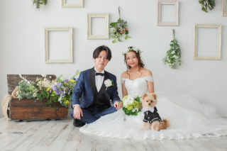 ペットと一緒に＊