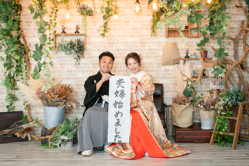 可愛い小物でスタジオ撮影*