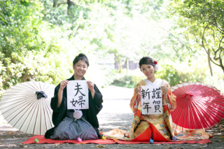 ロケーション　和装