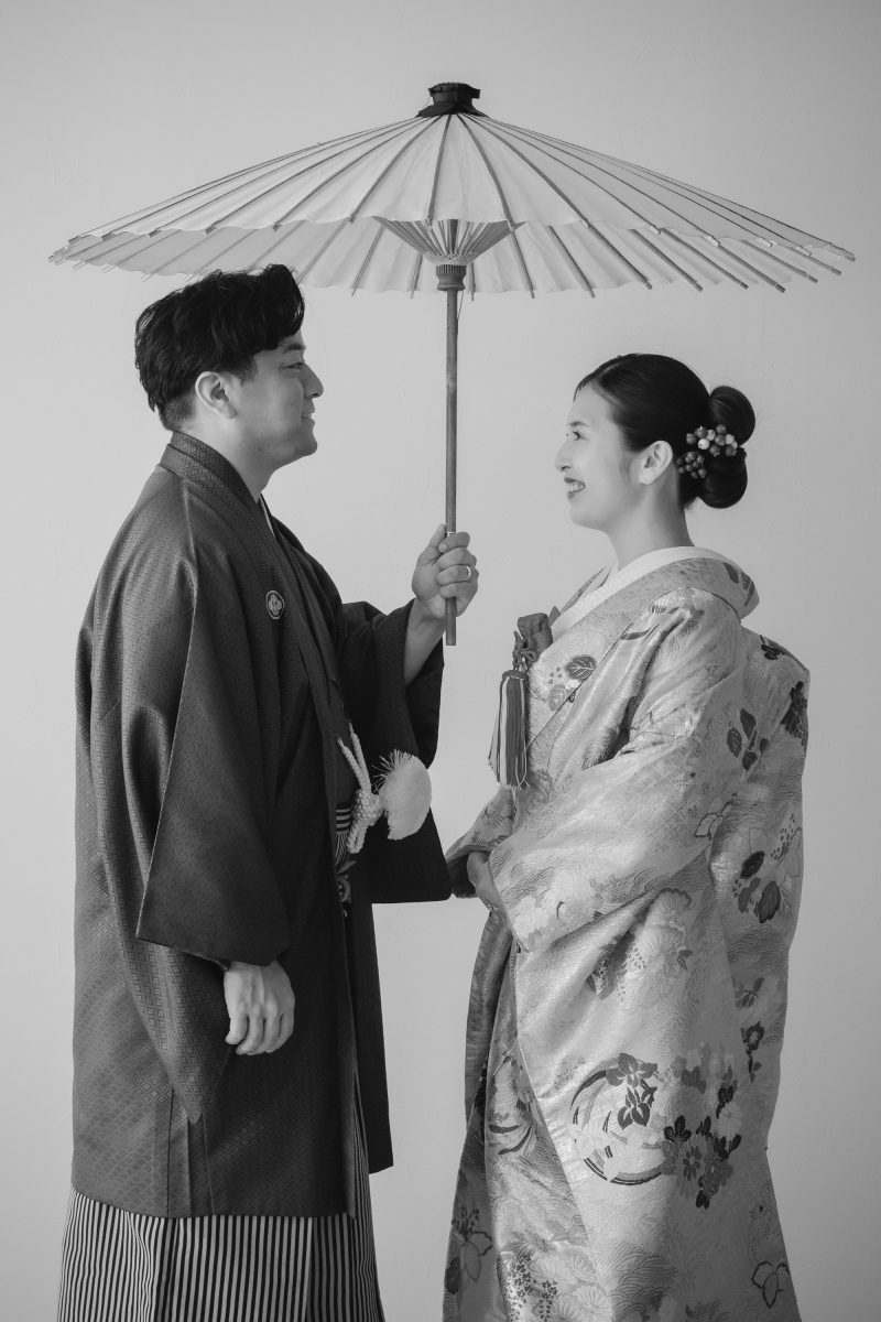 モノクロでもおしゃれなお写真