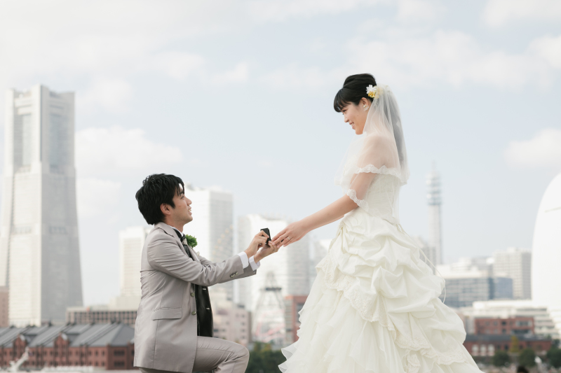 プロポーズシーン