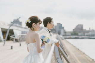 洋装＊大桟橋撮影