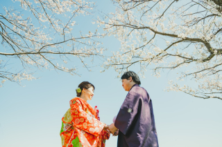 和装×桜ロケーション！