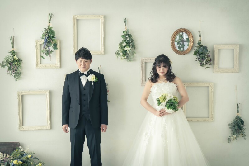 洋装はスタジオで!