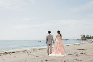 ドレス2着ロケーション撮影