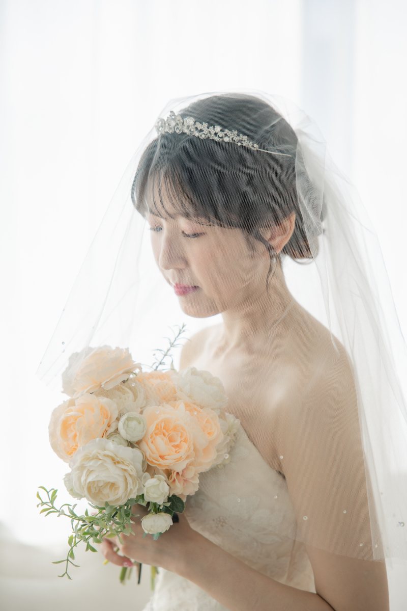 ご新婦様はもちろん、ヴェールダウン撮影も!