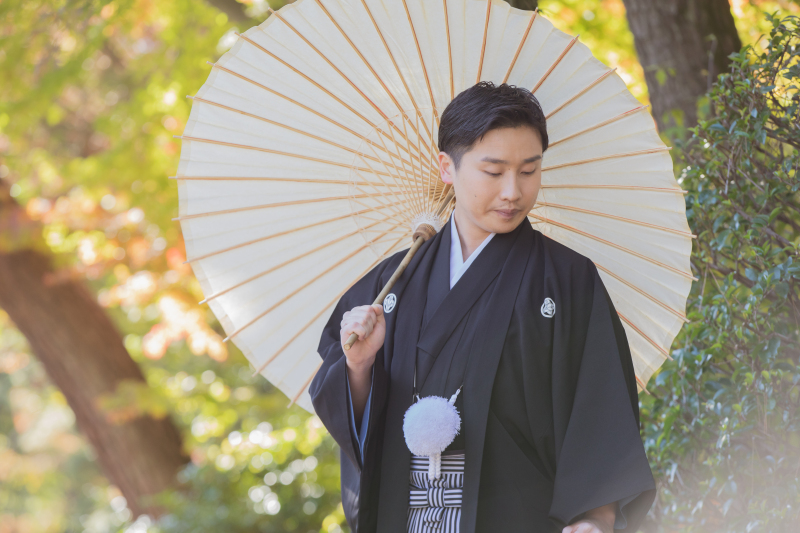 凛とした立ち姿