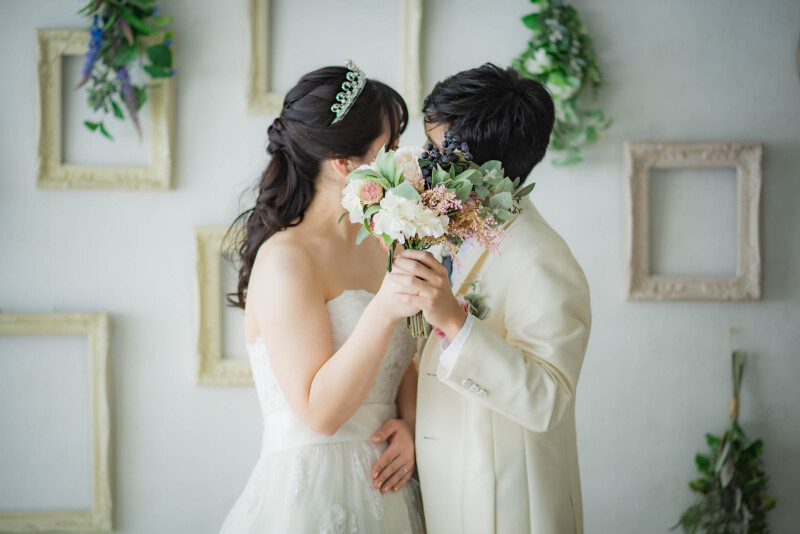 最後はキスシーン