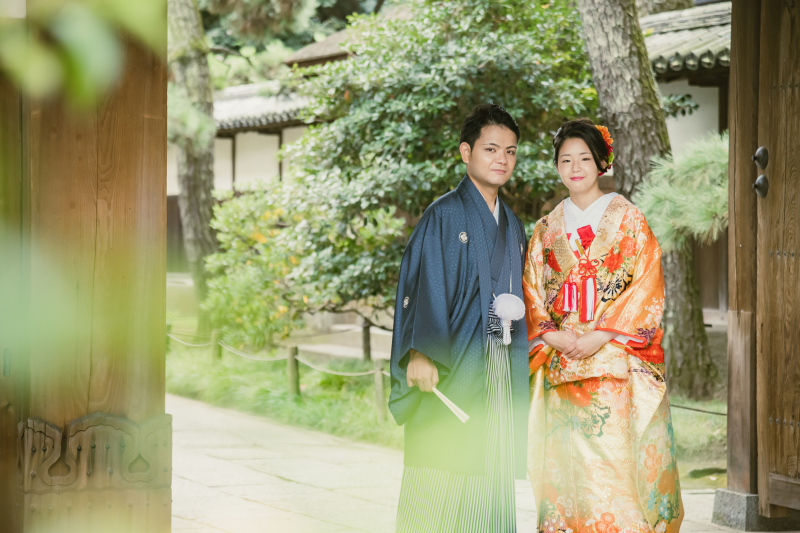 和装＊三渓園＊スタジオ撮影