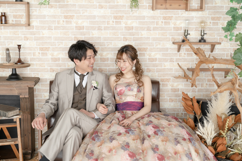 カラードレス＊スタジオ撮影