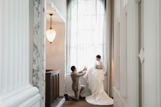 チャペルでクラシカルなフォトウエディンング