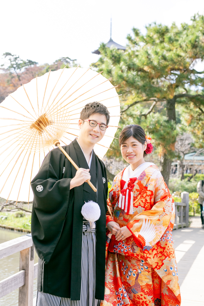 橋の上で・・・