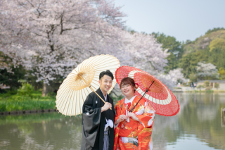 和装　ロケーション（桜）