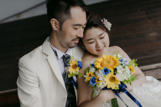 洋装　ロケーション撮影