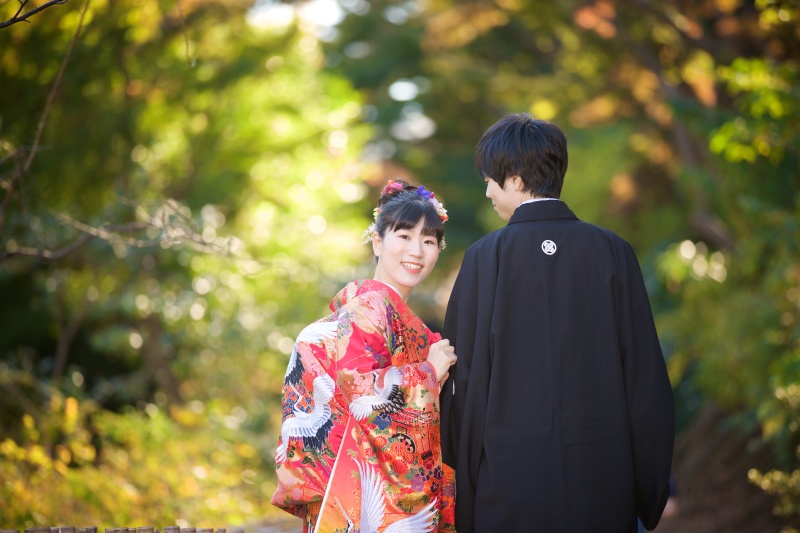 振り返りショット