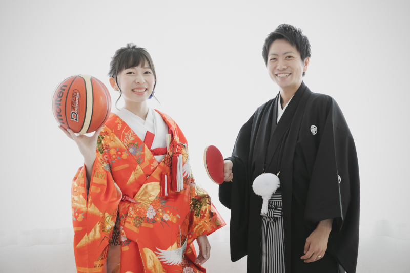 バスケットボールと卓球ラケット