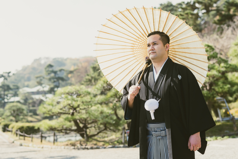 ご新郎様ソロショット