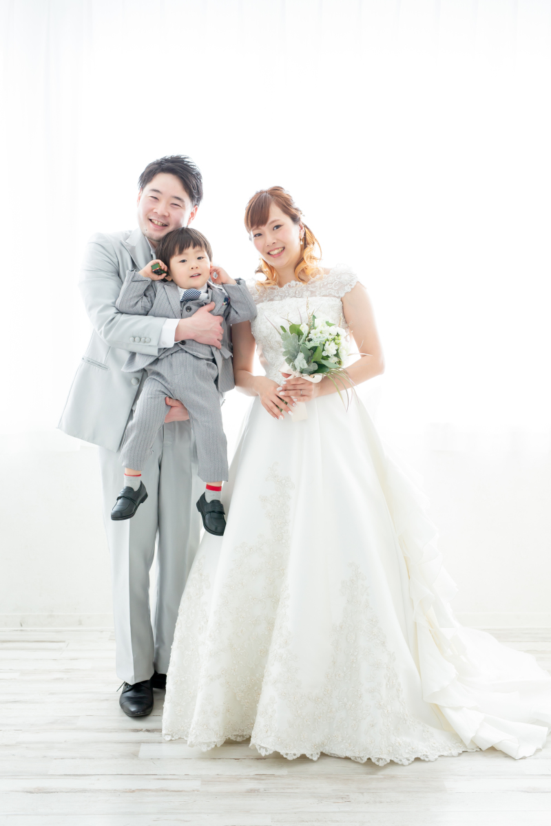 洋装スタジオ撮影