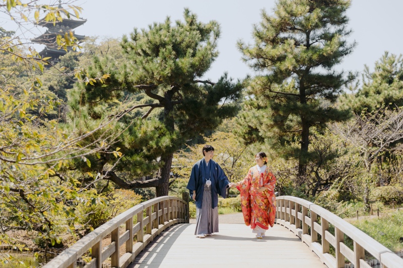 橋の上で*