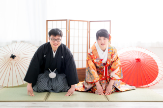 和装＋洋装　スタジオ撮影！