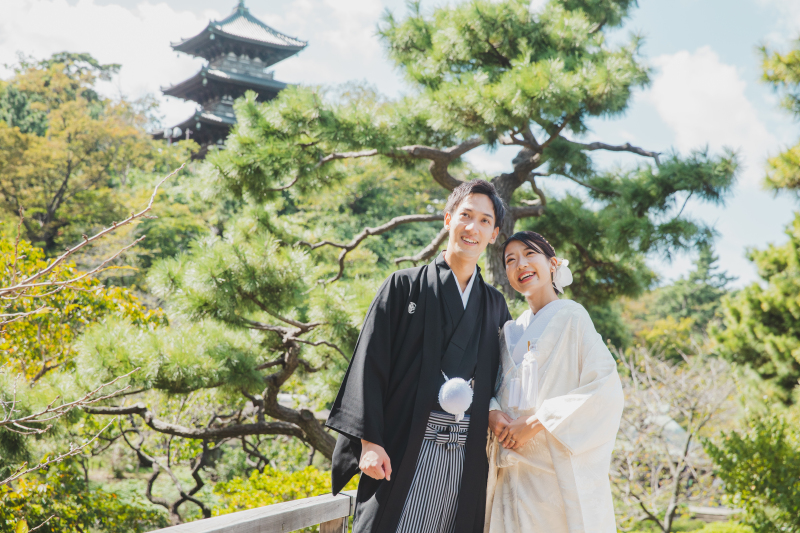 和装にふさわしい一枚