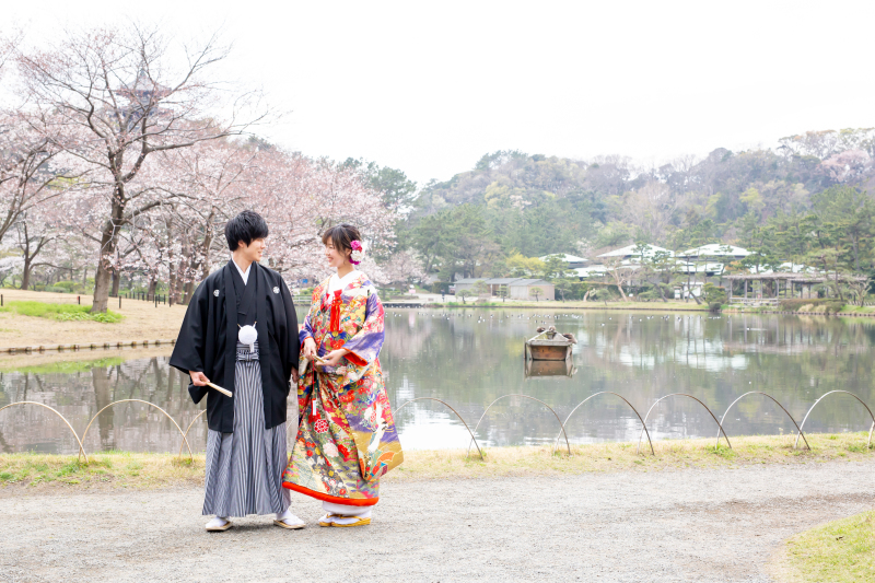 向き合って