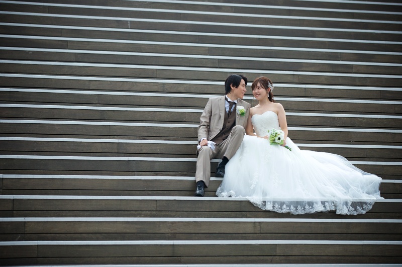 お座りショット