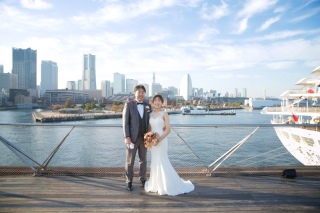 【大桟橋・朝〜日中プラン】みなとみらいを一望できるロケーション