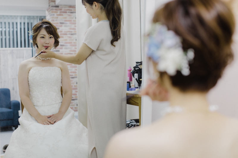 メイクシーン・・