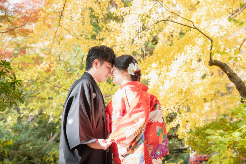 和装ロケ【三溪園紅葉プラン】