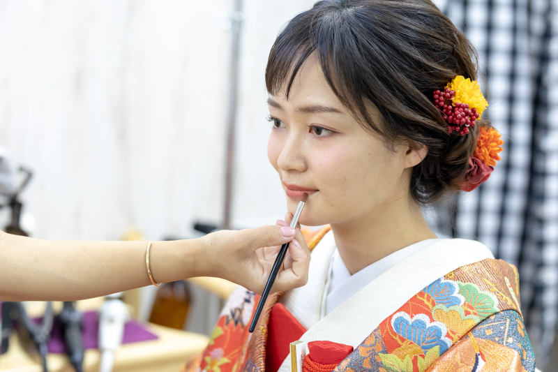 お支度シーン♪