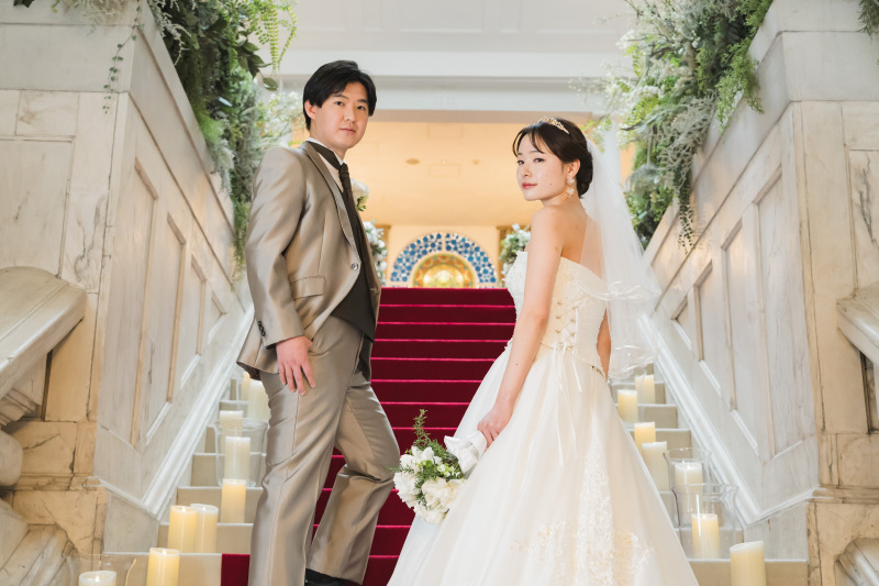 階段でクールに！