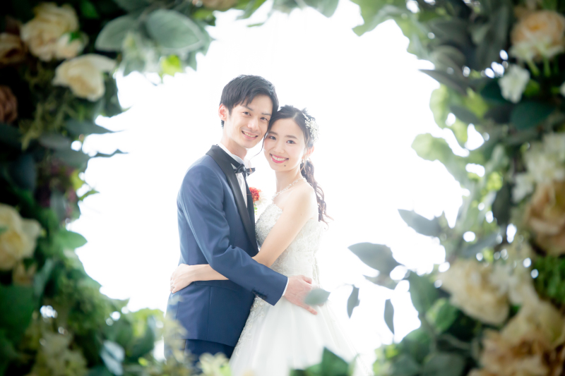 グリーンに囲まれて