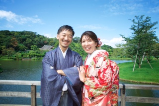 横浜☆三溪園ロケーション撮影